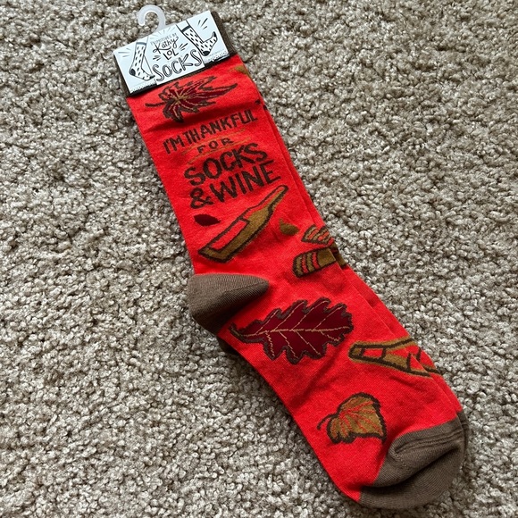 Primitives by Kathy Accessories - Socks and wine